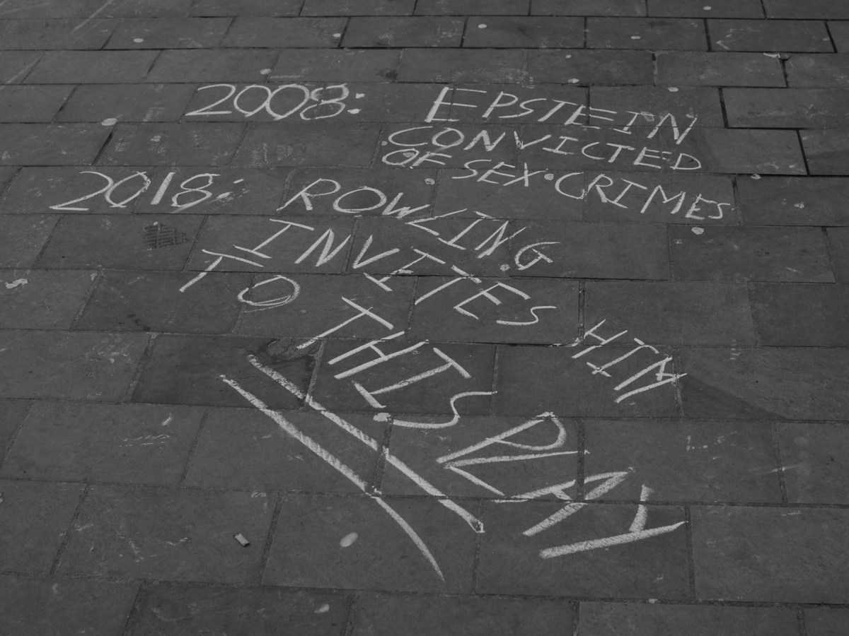 Protest at a&nbsp;Play