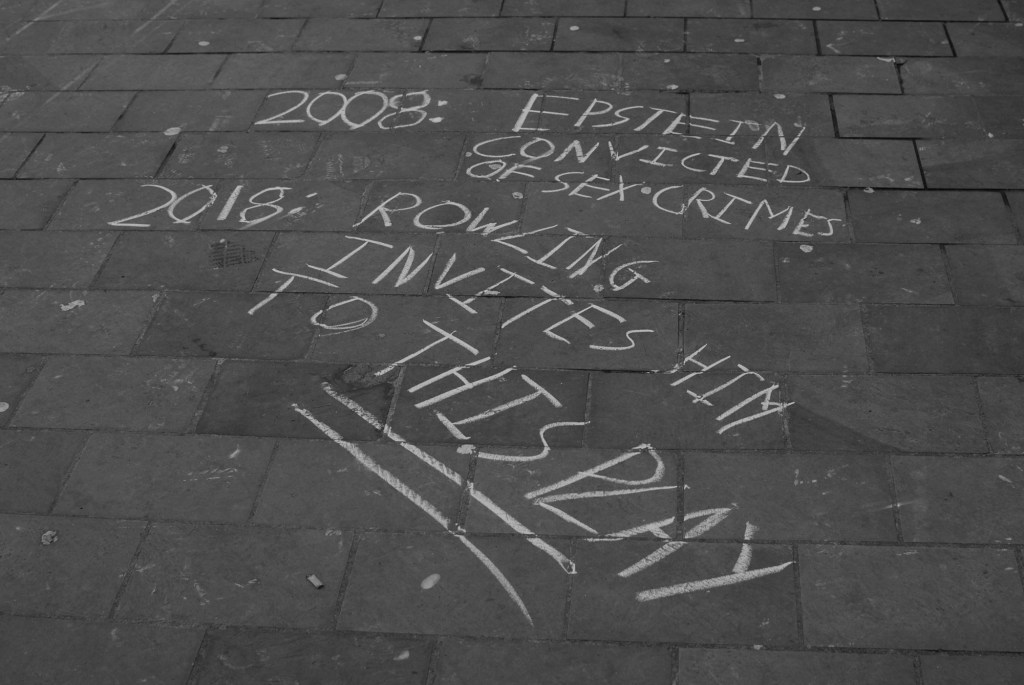 Protest at a&nbsp;Play